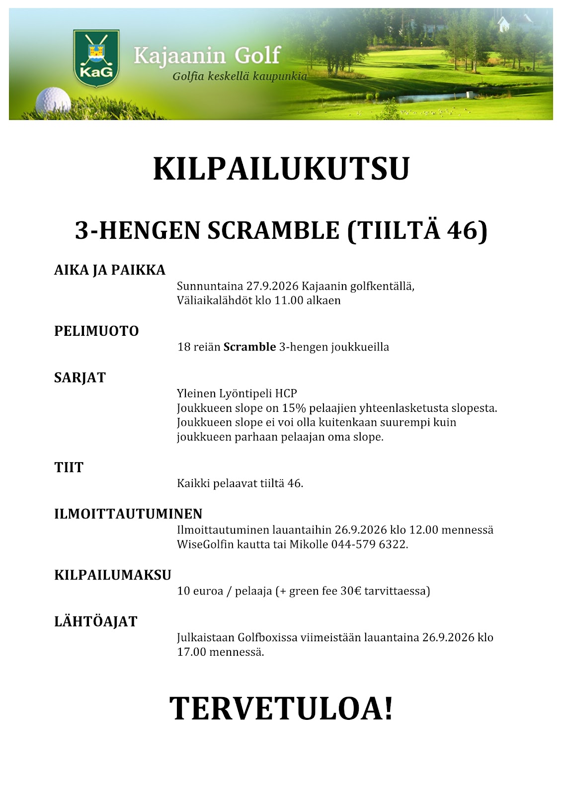 Kajaanin Golf