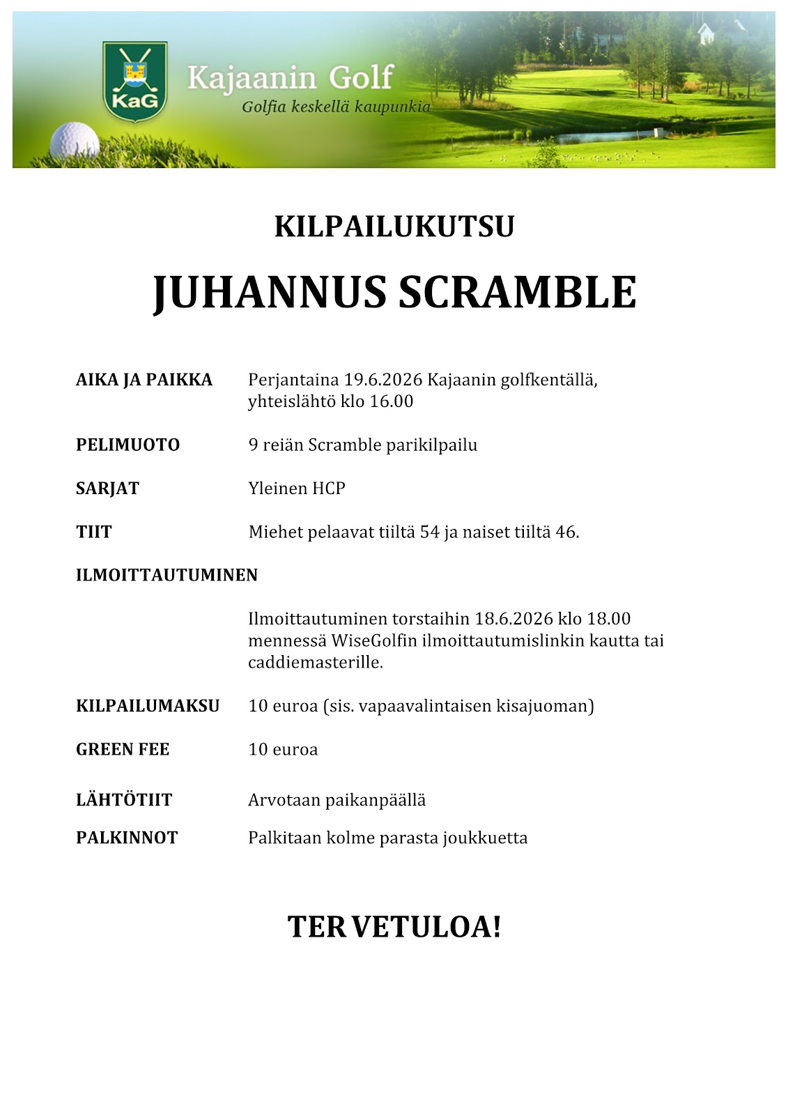 Juhannusviikon ohjelmaa